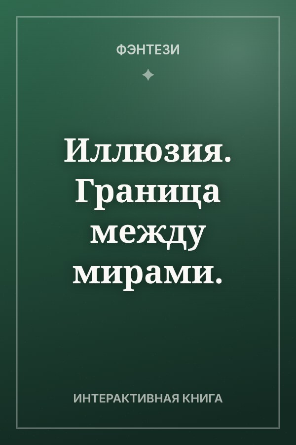 Обложка книги «Иллюзия. Граница между мирами.»